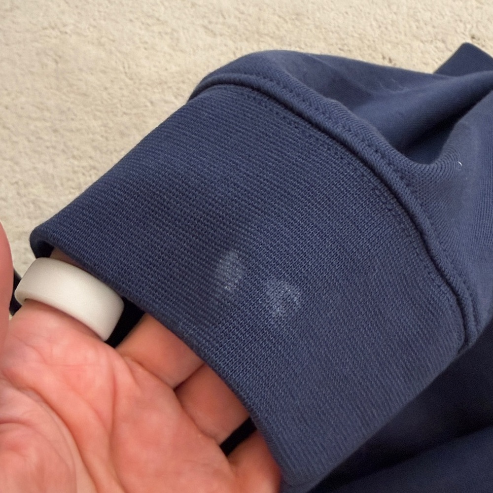 Vineyard Vines Men’s Saltwater Navy Blue Quarter Zip Sweatshirt Pullover XL - Picture 11 of 11